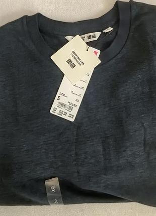 Футболка uniqlo, 100% льон, xs, s, нова з біркою