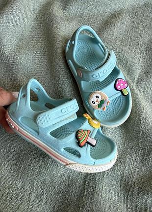 Босоніжки сандалі crocs оригинал с6 наш 23