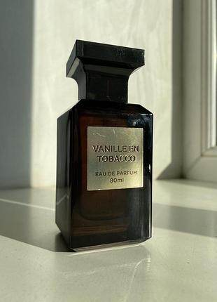 Парфуми fragrance world vanille en tobacco
