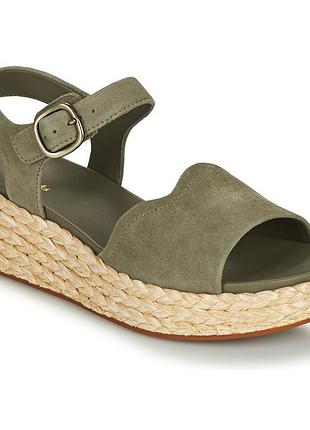 Р. 37, 38 clarks жіночі замшеві босоніжки оригінал