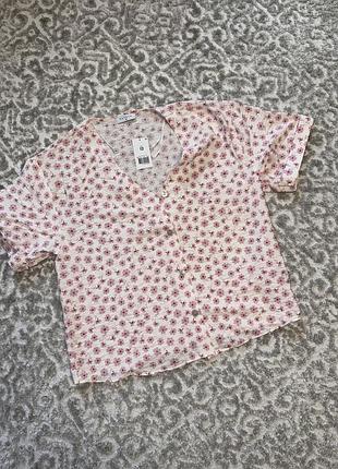 Блуза, блузка на ґудзиках жіноча 12, m, l 38, 40