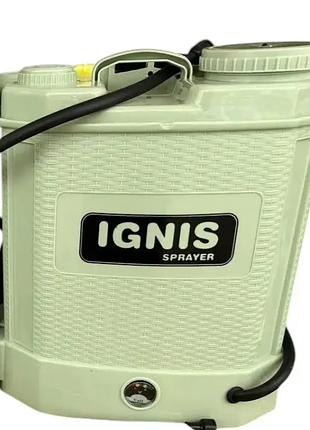 Аккумуляторный опрыскиватель ignis 12 литров зеленый