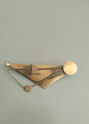 Коллекционная винтажная брошка leppak design – состояние новой