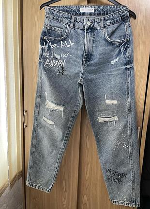 Стильні джинси zara на хлопчика 13-14 років
