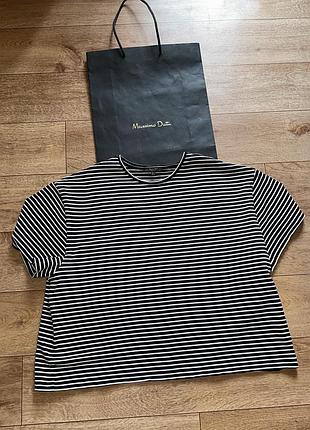 Massimo dutti жіноча смугаста оригінальна футболка !