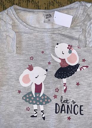 Кофта туника kiki & koko 4-5 лет 5