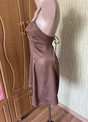 Платье мокко pull &amp; bear 2