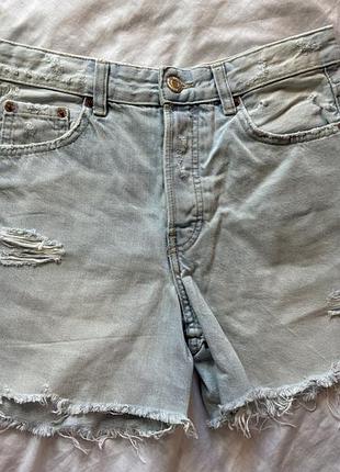 Джинсові шорти zara