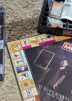 Настольная игра supernatural monopoly hasbro оригинал
