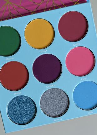 Палетка тіней juvia's place the warrior 3 palette