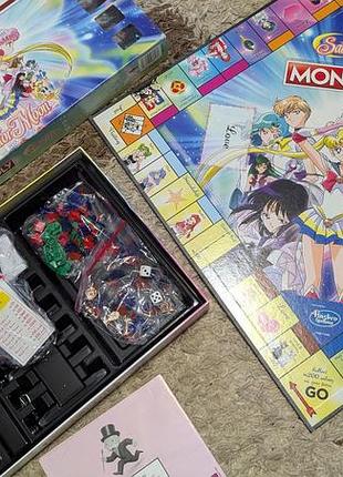 Sailor moon monopoly оригинал hasbro eng