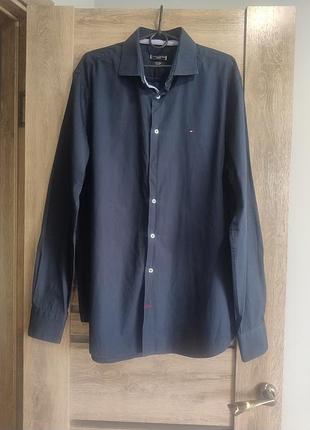 Бондовая рубашка Tommy hilfiger