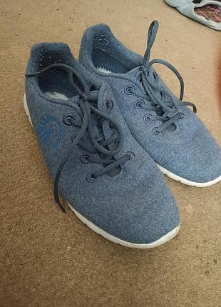Вовняні кросівки giesswein merino runners, розмір 44 (оригінал)