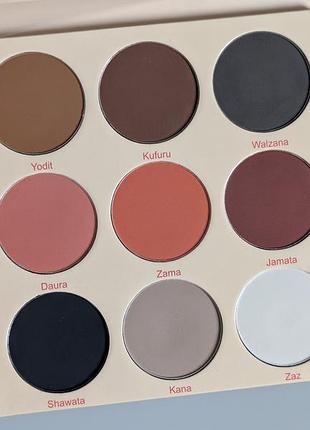 Палетка тіней juvia's place the warrior 2 palette