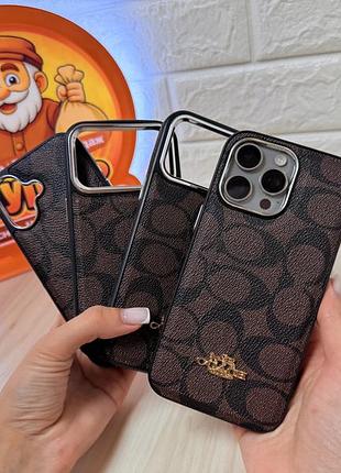 Apple guess coach case｜14｜15｜16｜17｜чохол｜чехол｜все цвета
