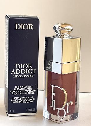 Оригінал. dior addict lip glow oil олійка для губ 6 мл  👉🏻відтінок 081 latte