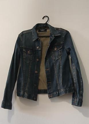 Стильная джинсовая куртка g3000 collection