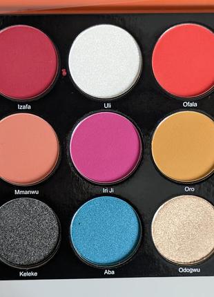 Палетка тіней juvia's place the festival palette