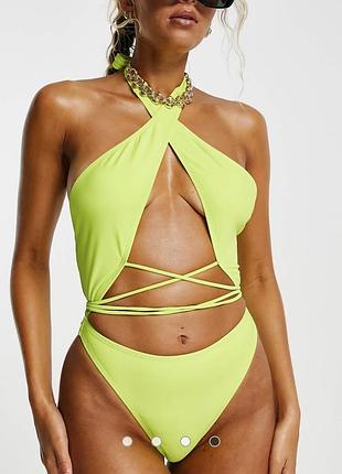 Яскравий купальник brave soul london 💛 550грн