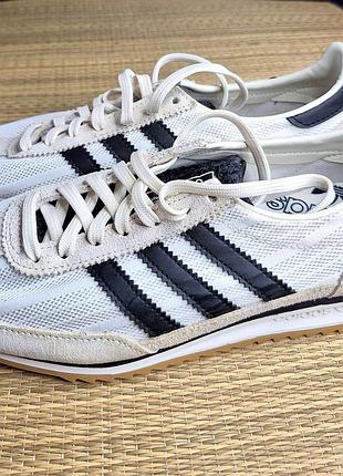 Оригінал 100% жіночі кроссівки adidas sl 72 off white/core (розмір38⅔-25см).