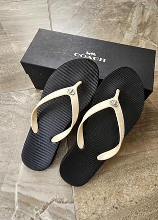 Шлепанцы coach оригинал