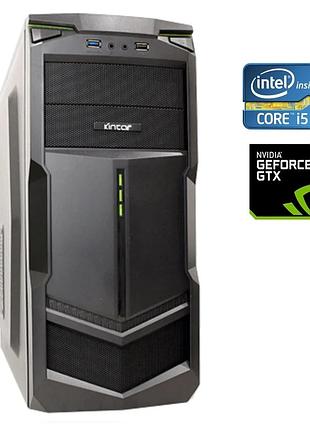 Ігровий пк frimecom kintar 6003 ex tower / intel core i5-4590s (4 ядра по 3.0 - 3.7 ghz) / 16 gb ddr3 / 256 gb ssd + 500 gb hdd /