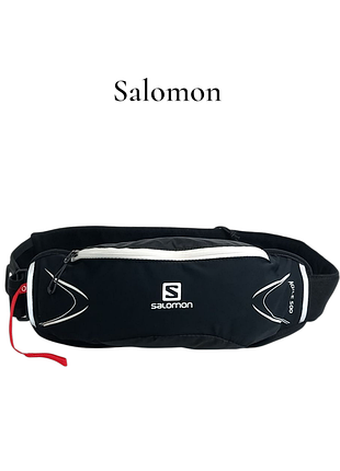 Поясна сумка для бігу salomon agile 500 belt set black оригінал