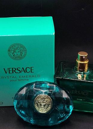 Жіночий свіжий парфум versace crystal emerald 🍋‍🟩