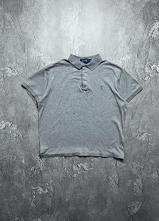 Vintage винтажная футболка поло polo ralph lauren поло ральф лаурен big pony old money олд мани size m размер м
