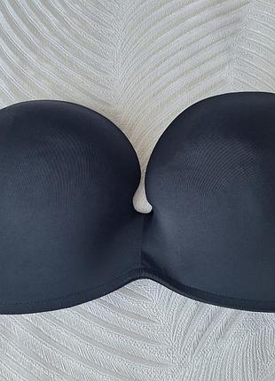 Чорний бюстгальтер бандо фірми wonderbra розмір 38с 85с