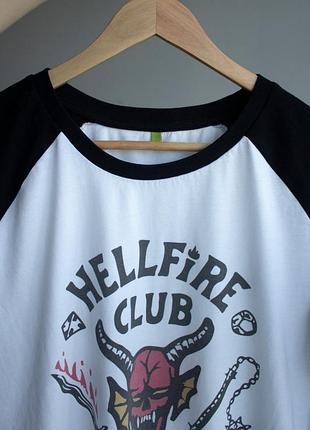 Лонгслив hellfire club stranger things 2