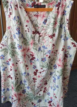 Очень крутящая легкая и невесомая блуза бренда m&amp;s collection