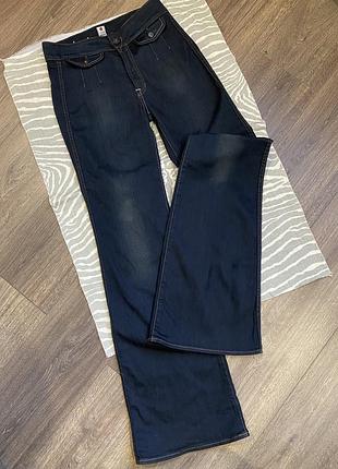Джинси вінтажні  джинси y2k vintage indie sleaze flared bootcut mid-rise жіночі кльош