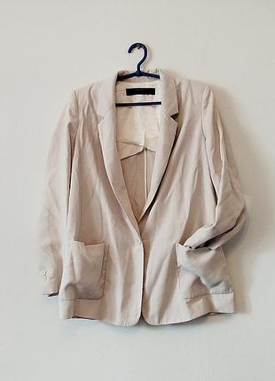 Світло бежевий жакет від zara