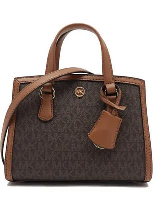 Сумка шкіряна michael kors chantal