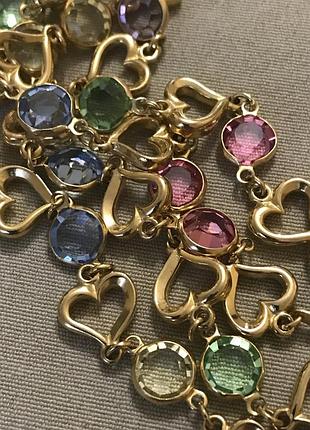 Розкішне кольє намисто базель swarovski