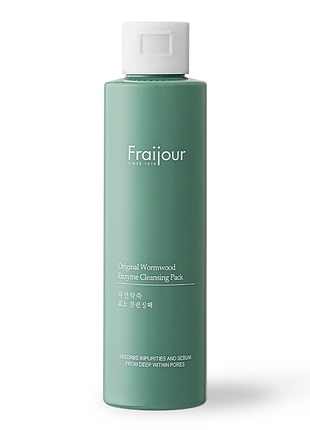 Ензимна маска-пудра для глибокого очищення пор fraijour original wormwood enzyme cleansing pack (80 г)