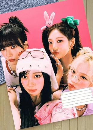 Тетрадь эспа aespa k-pop линия на 18 листов (30567)
