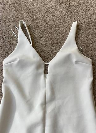 Сукня zara білого кольору