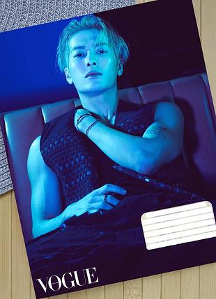 Тетрадь джексон ван jackson wang k-pop линия на 18 листов (30583)