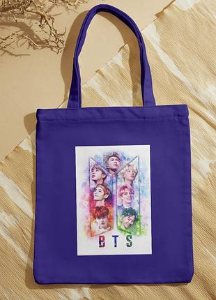 Сумка шоппер бтс bts (30550)
