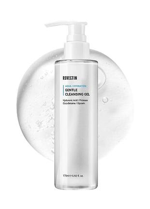 Очищуючий гель для обличчя rovectin - aqua gentle cleansing gel - 175ml
