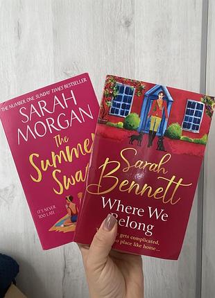 Книжки лот англійською мовою the summer swap сара морган