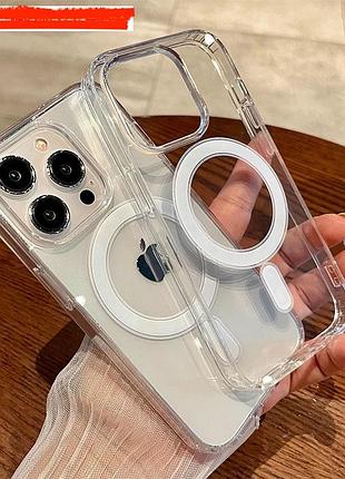 Apple case | на iphone | чохол | чохол | прозорий | magsafe