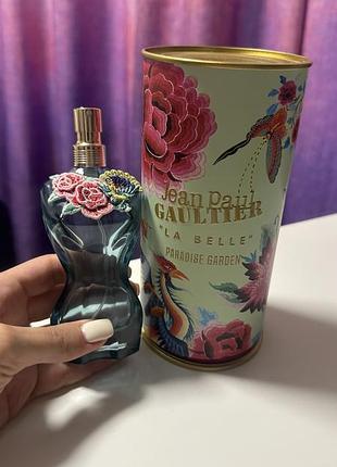 Пустий флакон парфумів jean paul gaultier - la belle paradise garden