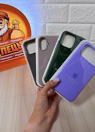 Apple silicone case｜14｜15｜16｜17｜чохол｜чехол｜4 цвета