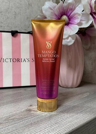 Парфюмированный увлажняющий лосьон для тела victoria’s secret mango temptation fragrance body lotion