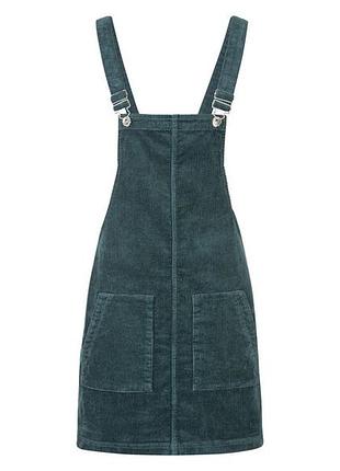 Сарафан вельветовый для женщины esmara lycra® 425085 36(s) зеленый