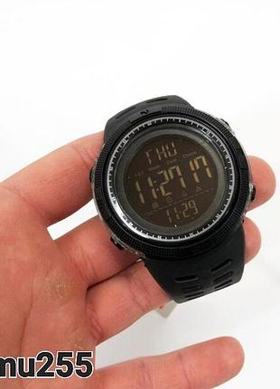 Годинник наручний чоловічий skmei 2070bk black. колір: чорний