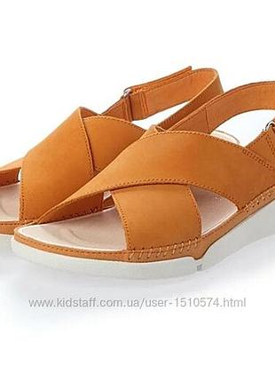 Р.38 clarks жіночі шкіряні босоніжки оригінал